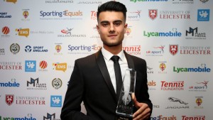 Aston Villa's Easah Suliman wins Youth Sport Trust Young Sports Person of the Year'