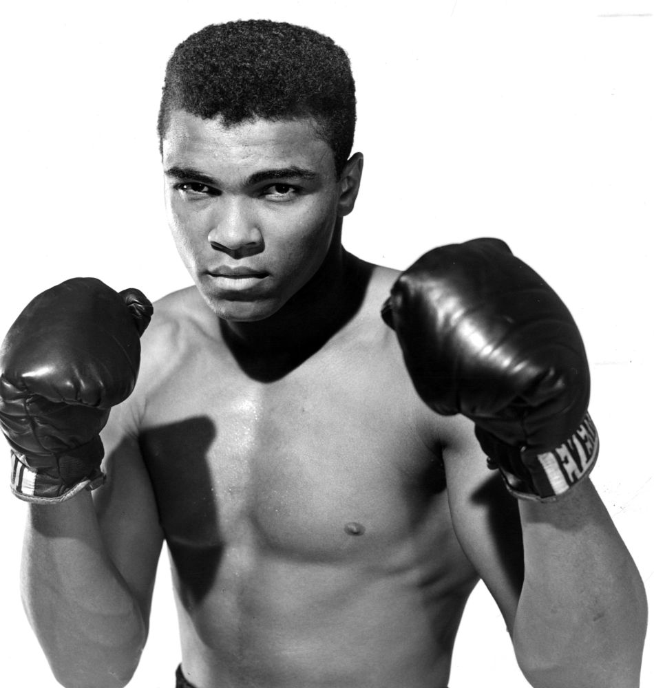 Muhammed Ali in his youth