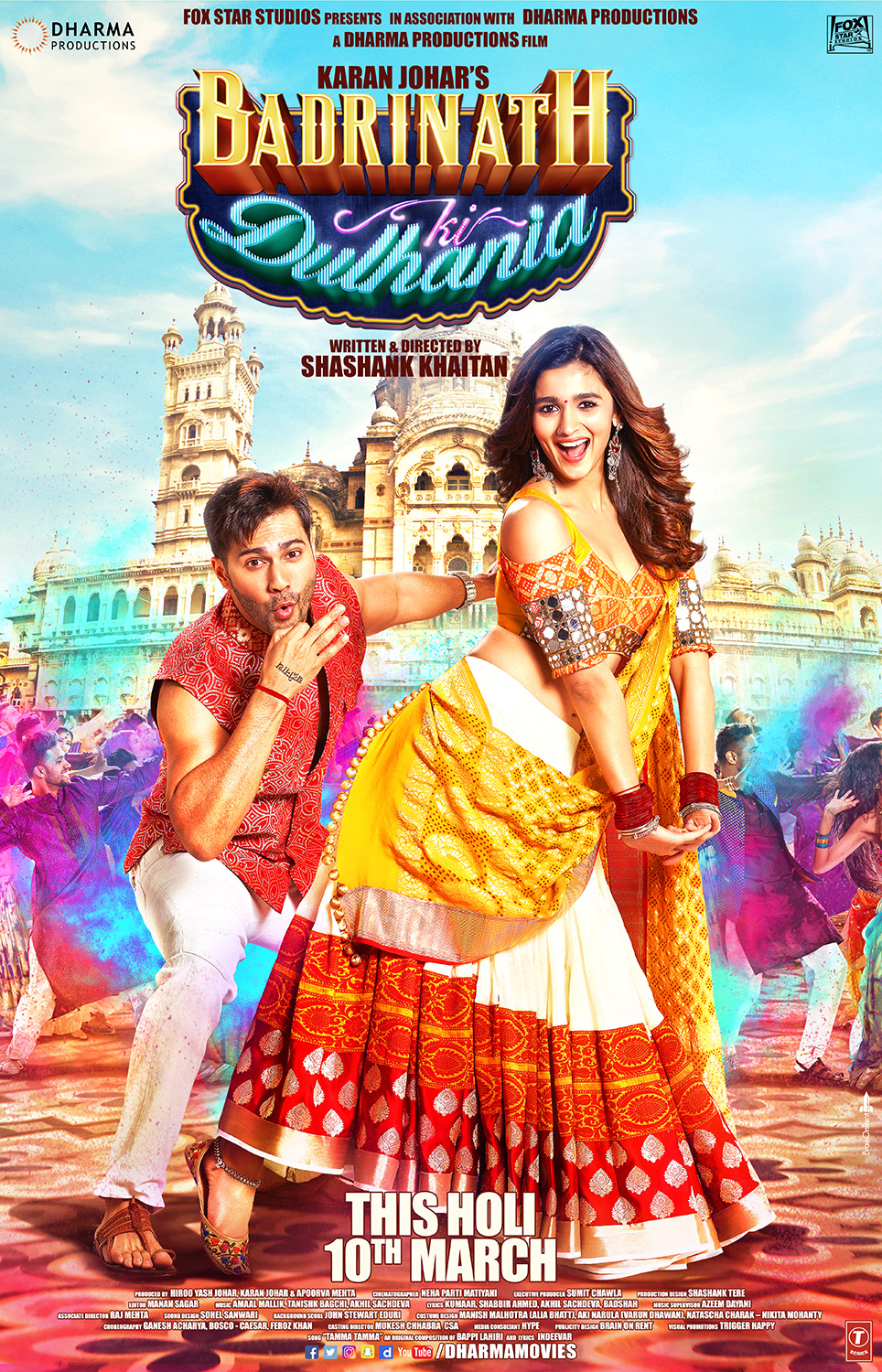 Celebrate Holi With Badri And His Dulhania In The Bollywood Dance