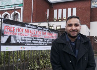 Central Mosque open Soup Kitchen for Christmas
