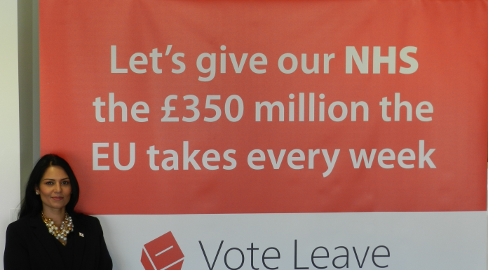 Priti Patel MP says Vote Leave