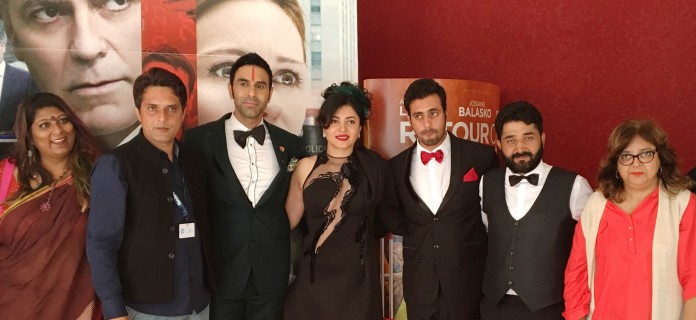 Anusha Iyer, director Rahat Kazmi, Sandeep Soparkar, Sonal Sehgal, Shoib Nikash Shah, Tariq Khan and Zeba Sajid at the Mantostaan premiere