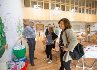Award-Winning Actress Rebecca Front Visits Richard House Children’s Hospice