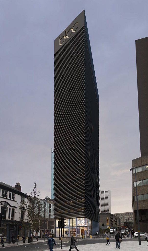CGI of how Bloc's new hotel could look
