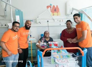 Penny Appeal Spread Smiles During Visit to UCLH