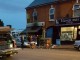 Halal Meat Shop in Flames