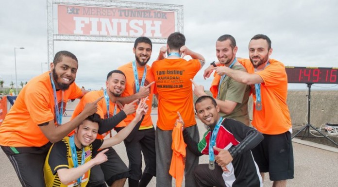 British Muslims Do 10K Run in Ramadan