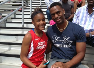 Olympian’s Daughter Shot