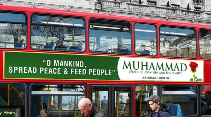British Muslims Spread Universal Message of Peace with Bus Campaign