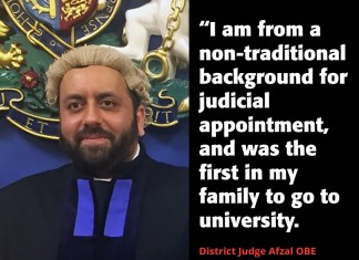 Blind No5 Barrister is appointed as District Judge