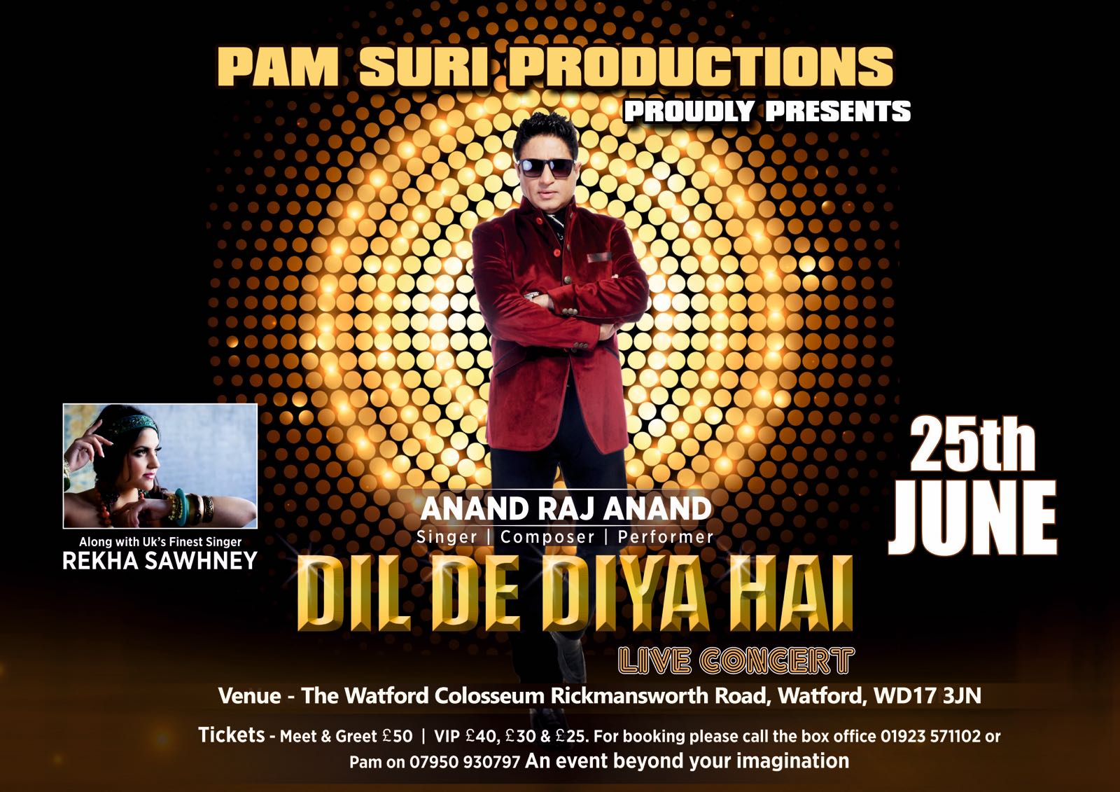 Anand Raj Anand Dil De Diya Hai Uk Concert Desixpress Latest