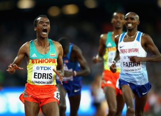 Mo Farah Bows Out With 5000 Metre Silver Medal At World Athletic Championships In Final Track Appearance