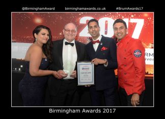 THE THIRD BIRMINGHAM AWARDS A ROUSING SUCCESS!
