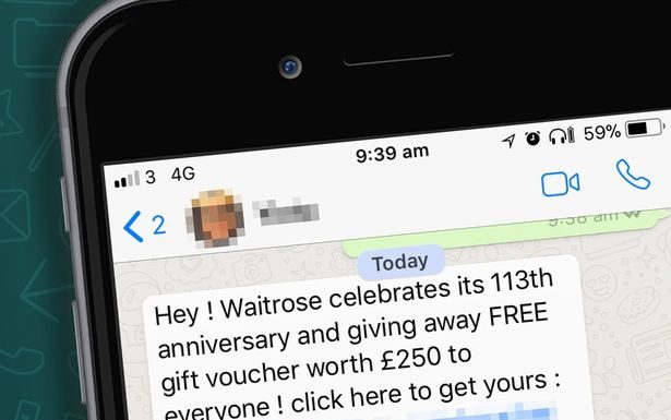 The latest in WhatsApp Scam