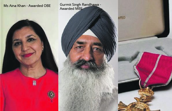 2018: Asians on the New Year Honours List