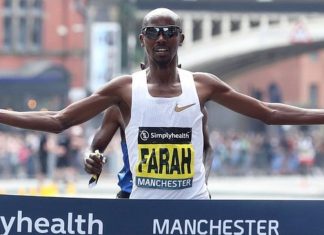 Mo Farah Wins Manchester 10K Run
