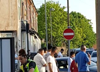 Shooting on College Road