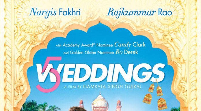 ‘5 WEDDINGS’ IN UK CINEMAS ON 21ST SEPTEMBER