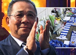 Tributes for Leicester City Helicopter Crash