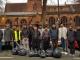 Young Muslim volunteers cleaned streets after New Year celebrations