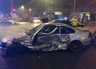 Two-vehicle collision in Lye High Street Man cut from BMW