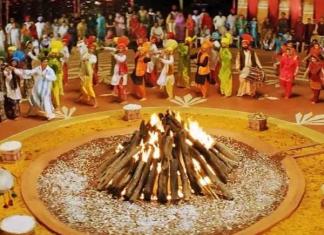 Festival of Lohri, celebrating the winter harvest