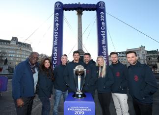 NELSON’S COLUMN TAKES CENTRE STAGE IN 100 DAYS-TO-GO WORLD CUP CELEBRATIONS