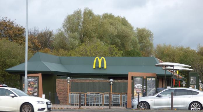 Gunman storms into Walsall McDonalds