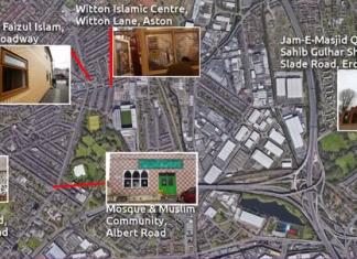Security increased for Friday prayers as five Birmingham mosques were attacked