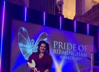 Charity Founder defies trolling and wins Pride of Birmingham award