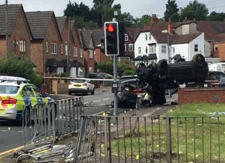 Police officer seriously hurt in Birmingham crash
