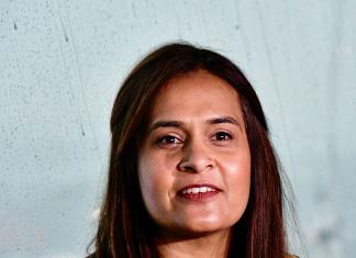 BBC reporter who filmed her breast cancer diary speaking at a pioneering event