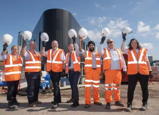 Wolverhampton railway station development hits new heights
