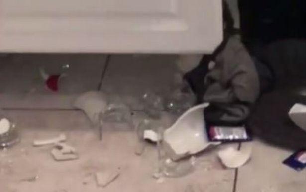 Family Home Destroyed By Burglars