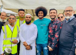 Midfielder Humza Choudhary Supports First Food and Sports Festival
