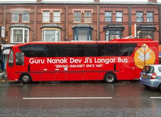 Street Food by Midlands Langar Seva Society For Guru Nanak Dev Ji’s Birthday